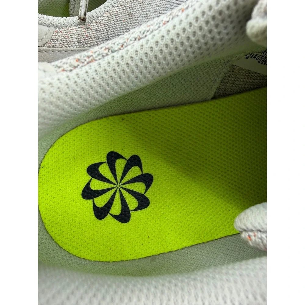 Nike Air Force 1 Crater Flyknit Sneakers Mens 10 Sail White DC4831-101 Speckled